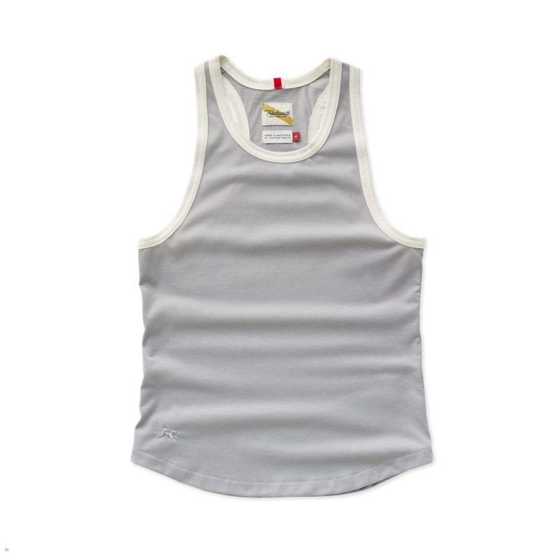 Grey Tracksmith Run Cannonball Run Women\'s Tank Australia | GFYV-10739