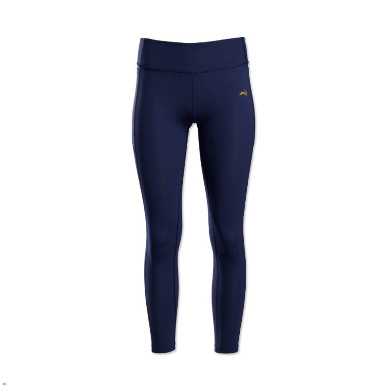 Navy Tracksmith Allston Women\'s Tights Australia | DSFE-91547