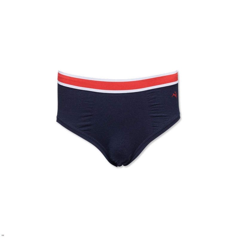 Navy Tracksmith Brighton Briefs Men\'s Underwear Australia | AIGX-98072