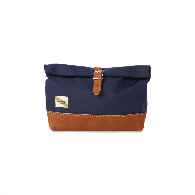 Navy Tracksmith Dopp Kit Bags Australia | VUJC-43981