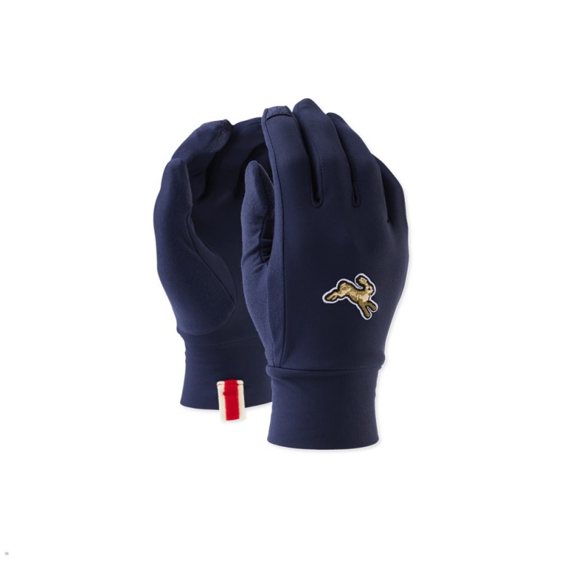 Navy Tracksmith Inverno Gloves Australia | GCKV-37546