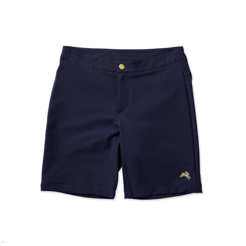 Navy Tracksmith Longfellow Men\'s Shorts Australia | ETNC-21680