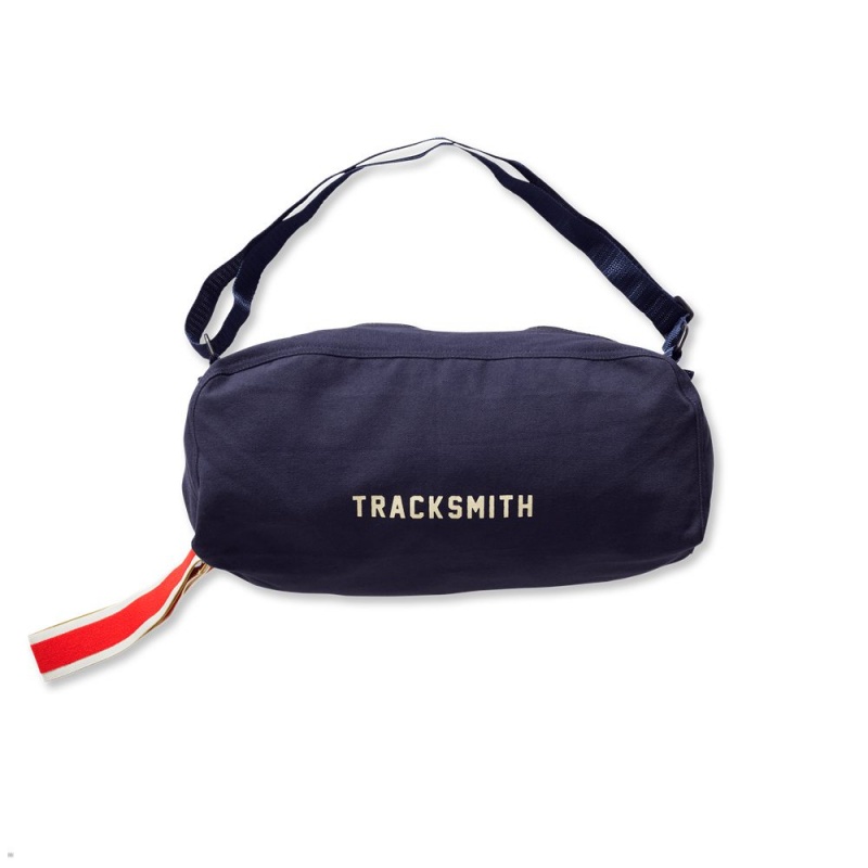 Navy Tracksmith Shoe Bags Australia | MIBC-26084