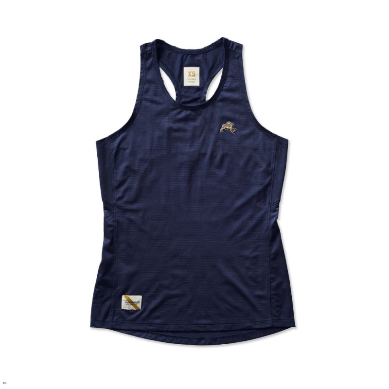 Navy Tracksmith Twilight Women\'s Tank Australia | NRYB-38095