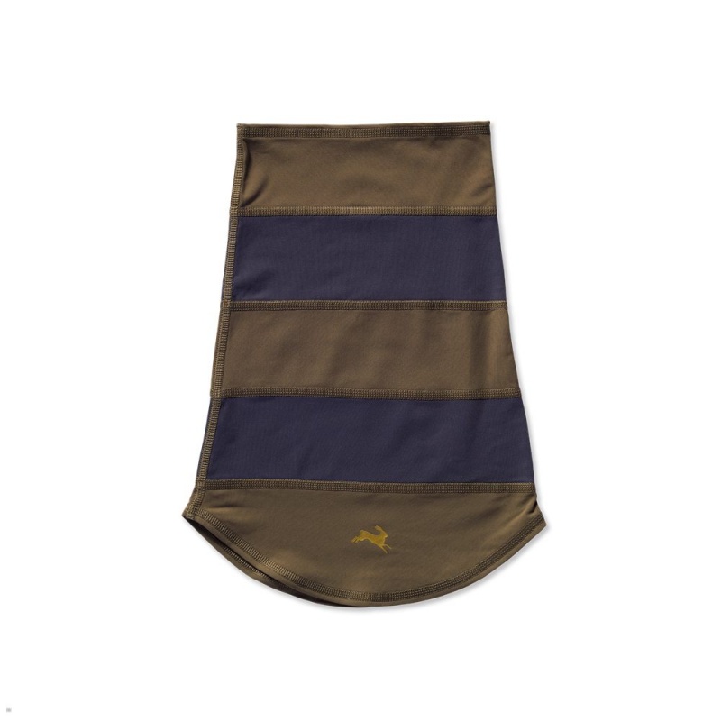 Olive Navy Tracksmith Inverno Neck Warmer Australia | VQFO-31067