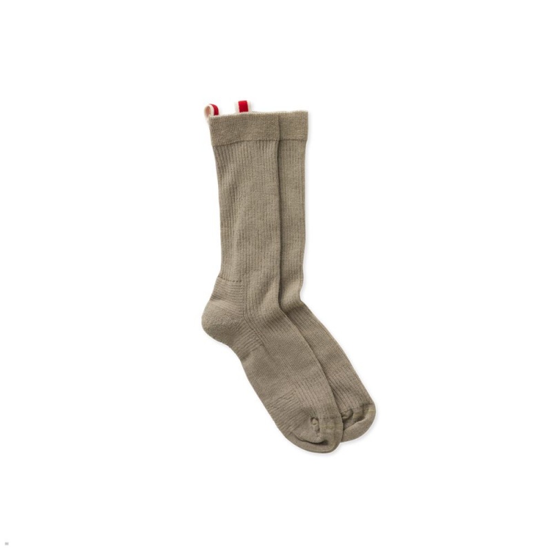 Olive Tracksmith Daily Crew Sock Australia | NCAE-83601