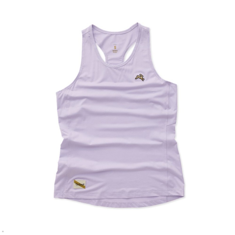 Purple Tracksmith Twilight Women\'s Tank Australia | ISGF-91543