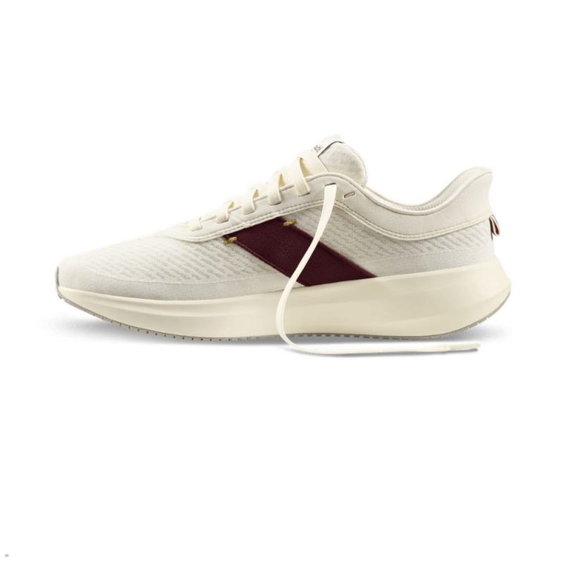 White Burgundy Tracksmith Eliot Runner Men's Shoes Australia | PLVI-76253