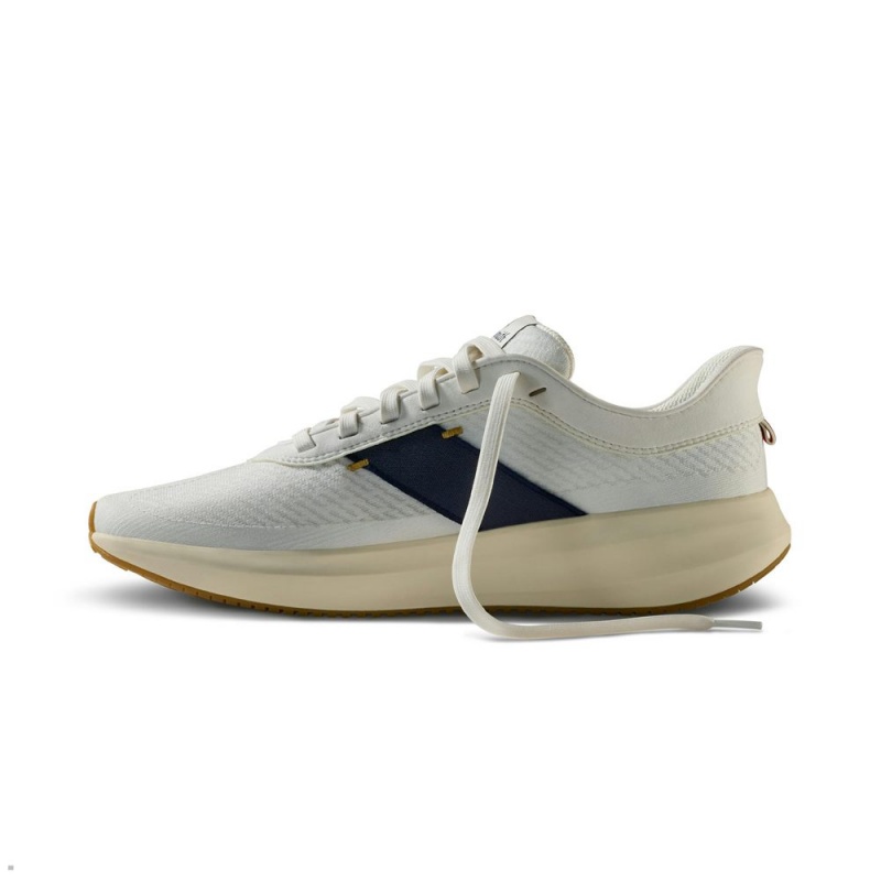 White Navy Tracksmith Eliot Runner Women's Shoes Australia | NEDB-68723