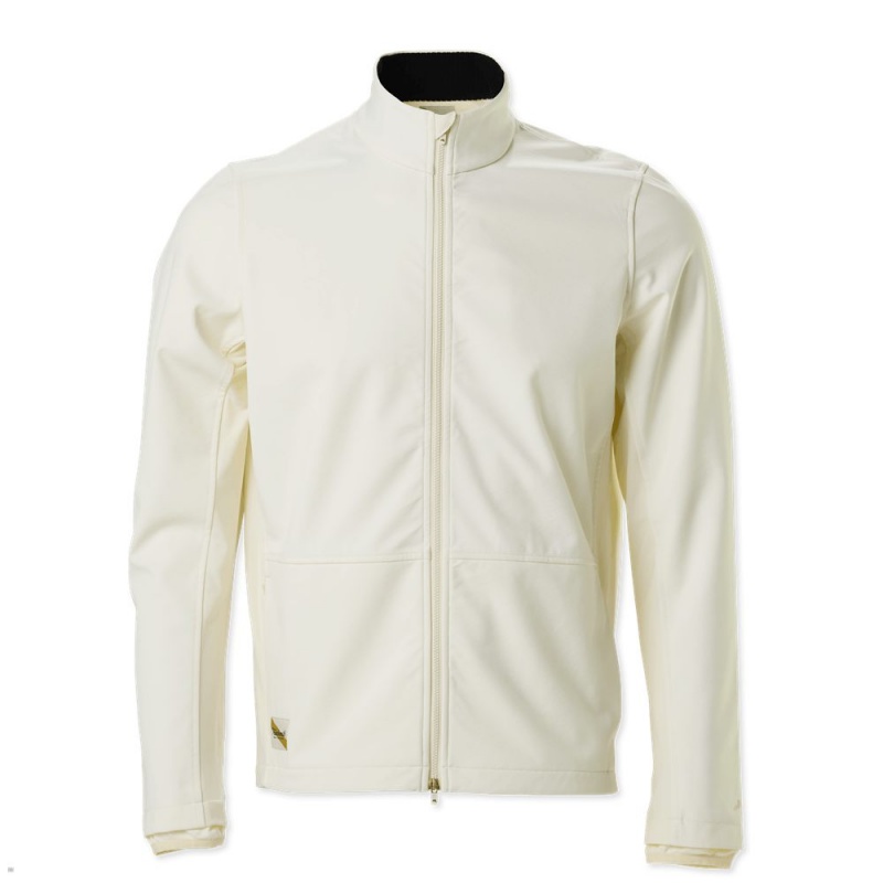 White Tracksmith NDO Men\'s Jacket Australia | FHGD-32645