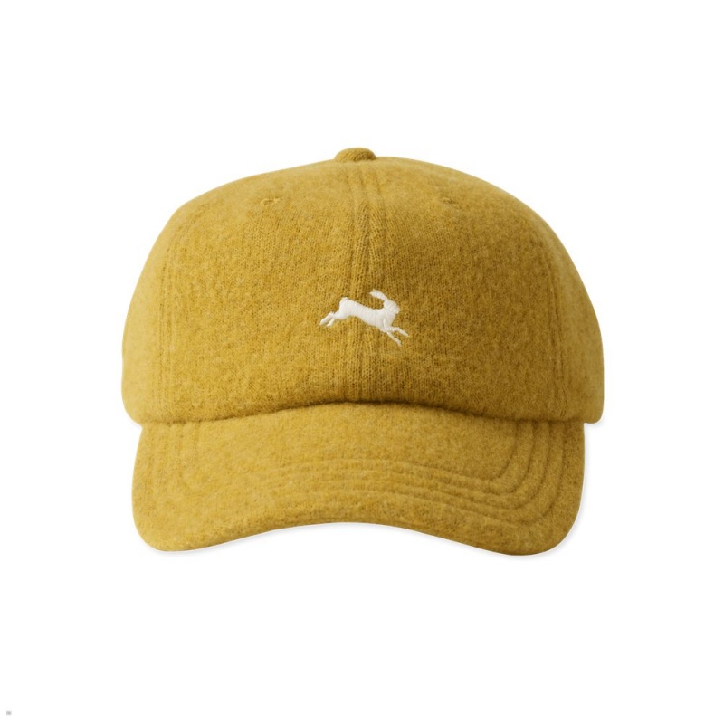 Yellow Tracksmith Wool Hats Australia | FYWX-71953